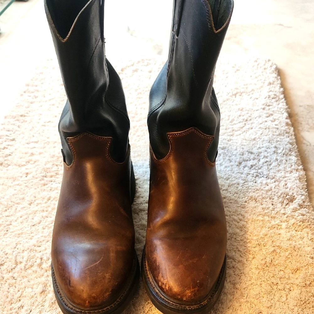 Justin Men's Brown Leather Boots